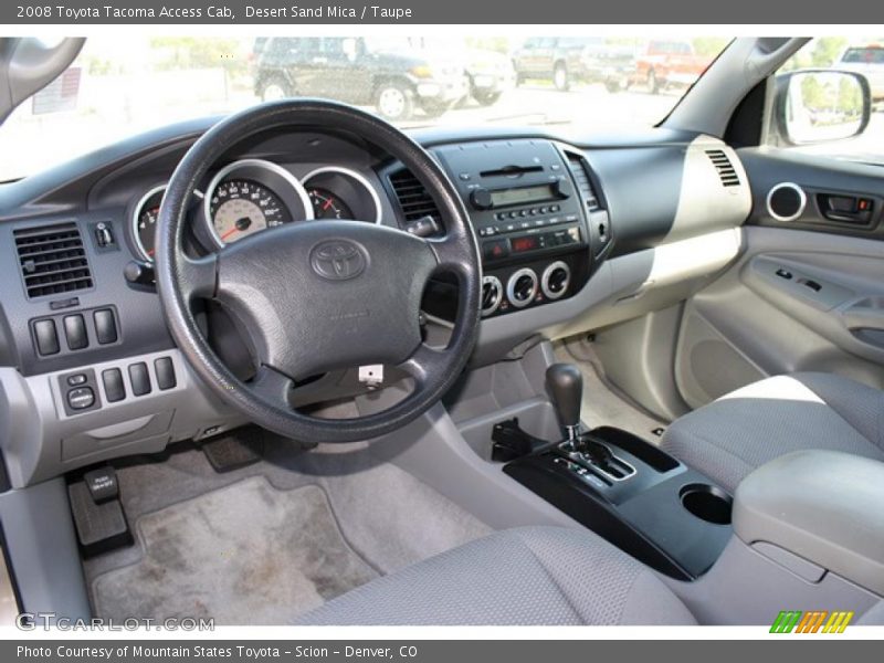 Desert Sand Mica / Taupe 2008 Toyota Tacoma Access Cab