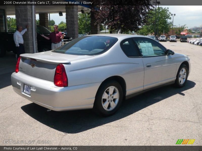 Silverstone Metallic / Ebony 2006 Chevrolet Monte Carlo LT