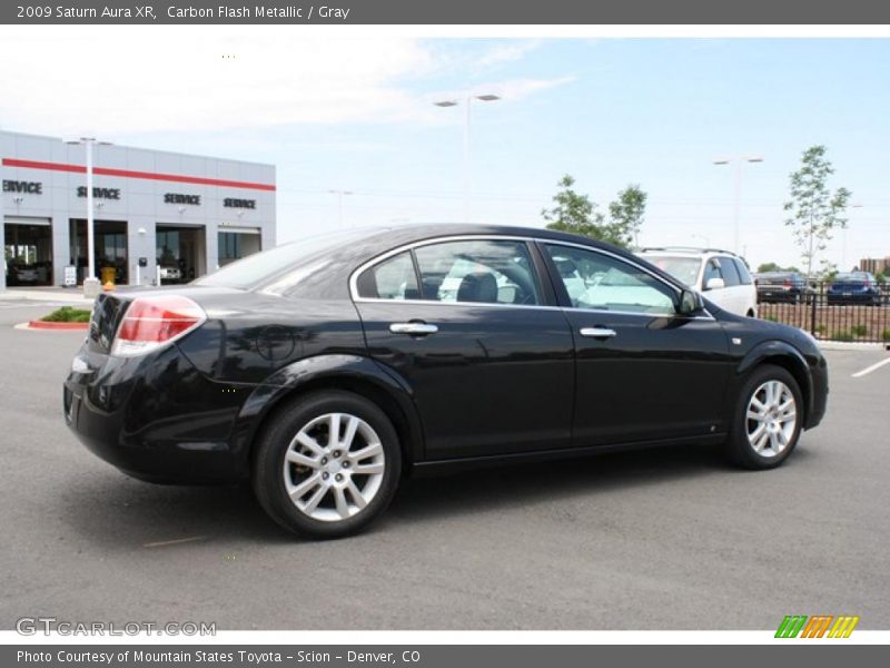 Carbon Flash Metallic / Gray 2009 Saturn Aura XR