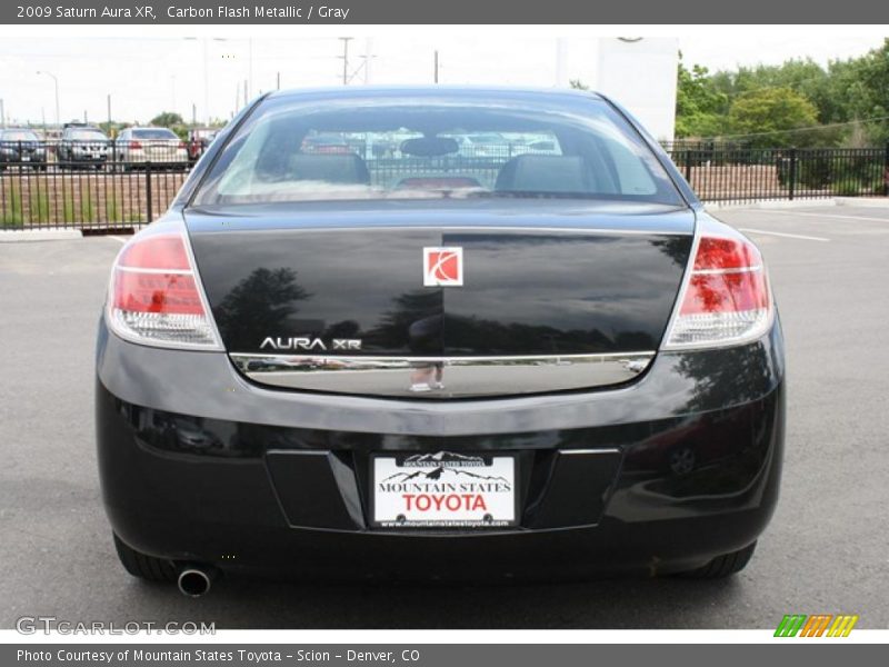 Carbon Flash Metallic / Gray 2009 Saturn Aura XR