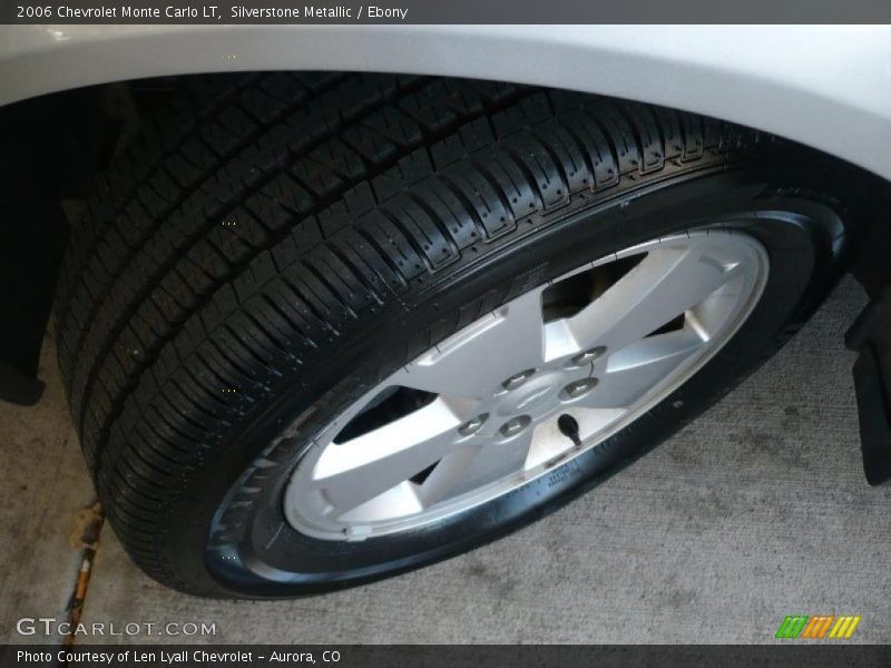 Silverstone Metallic / Ebony 2006 Chevrolet Monte Carlo LT