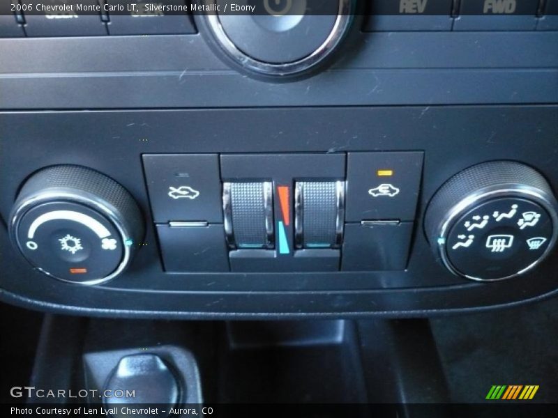 Silverstone Metallic / Ebony 2006 Chevrolet Monte Carlo LT