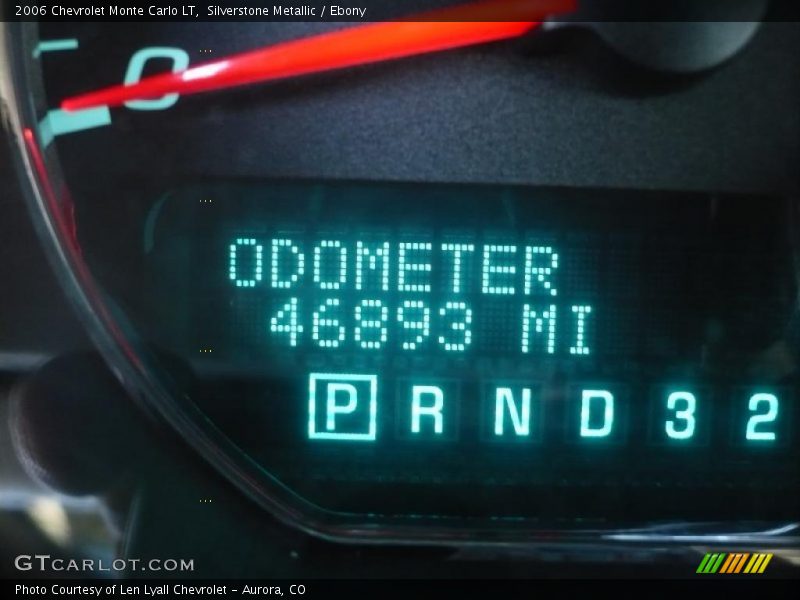 Silverstone Metallic / Ebony 2006 Chevrolet Monte Carlo LT