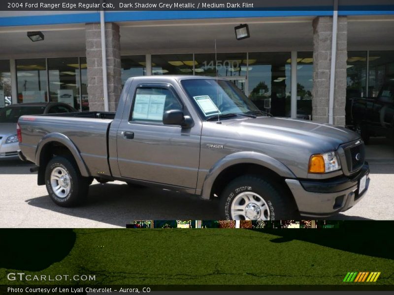 Dark Shadow Grey Metallic / Medium Dark Flint 2004 Ford Ranger Edge Regular Cab