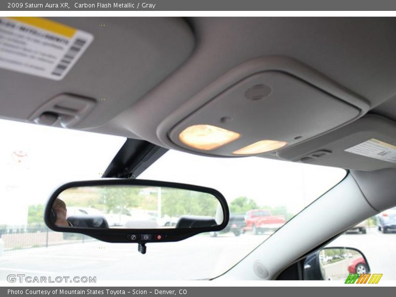 Carbon Flash Metallic / Gray 2009 Saturn Aura XR