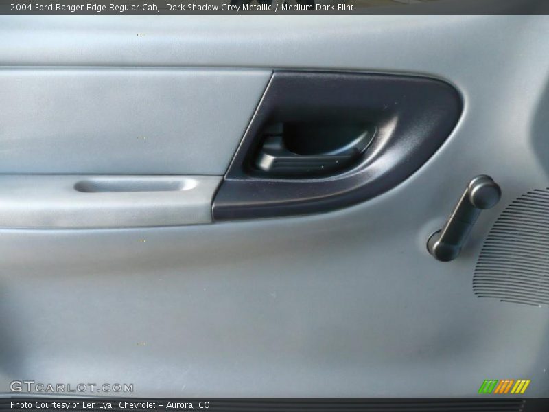 Dark Shadow Grey Metallic / Medium Dark Flint 2004 Ford Ranger Edge Regular Cab
