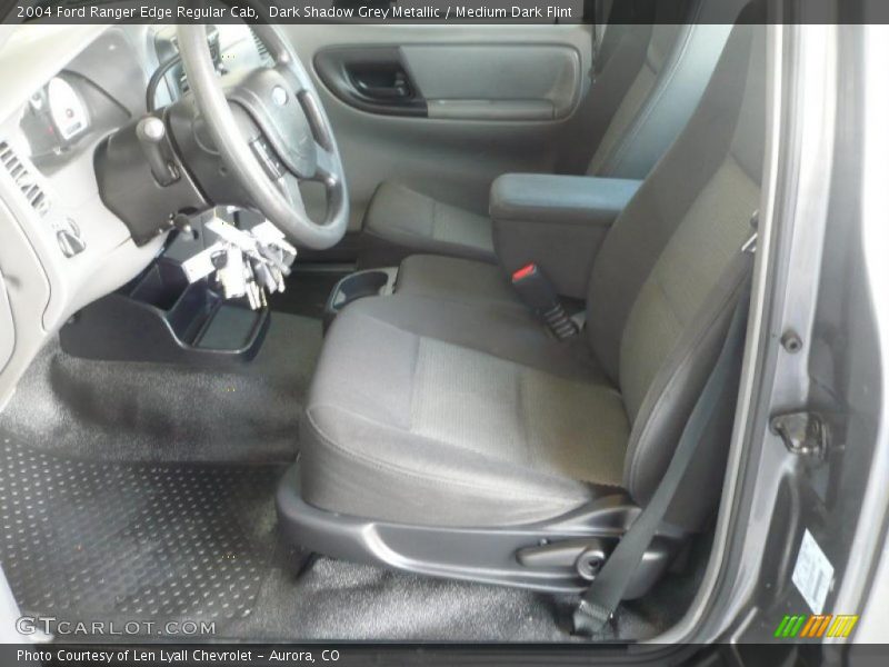 Dark Shadow Grey Metallic / Medium Dark Flint 2004 Ford Ranger Edge Regular Cab