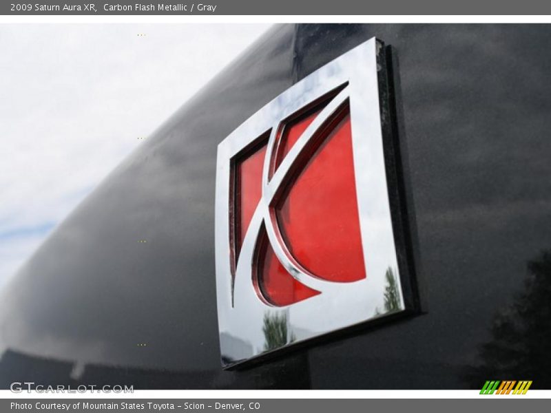 Carbon Flash Metallic / Gray 2009 Saturn Aura XR