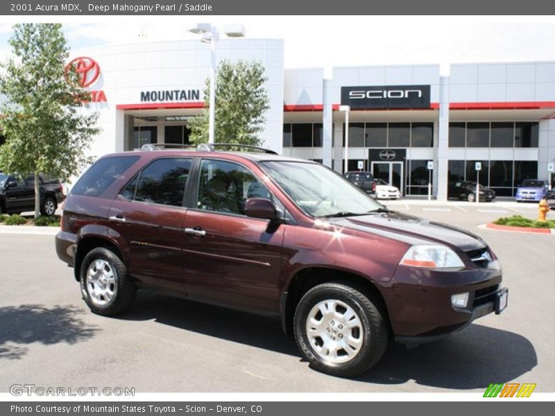 Deep Mahogany Pearl / Saddle 2001 Acura MDX