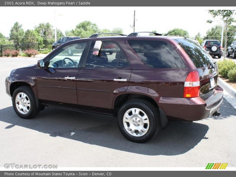 Deep Mahogany Pearl / Saddle 2001 Acura MDX