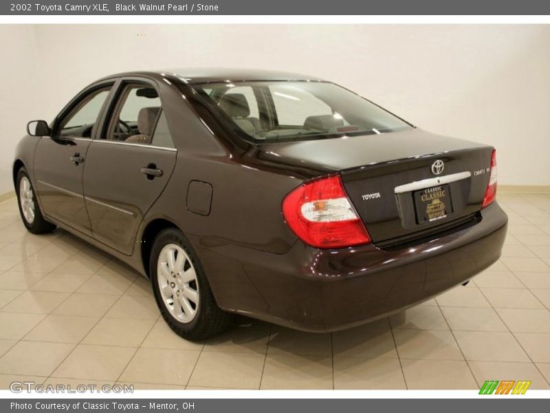 Black Walnut Pearl / Stone 2002 Toyota Camry XLE
