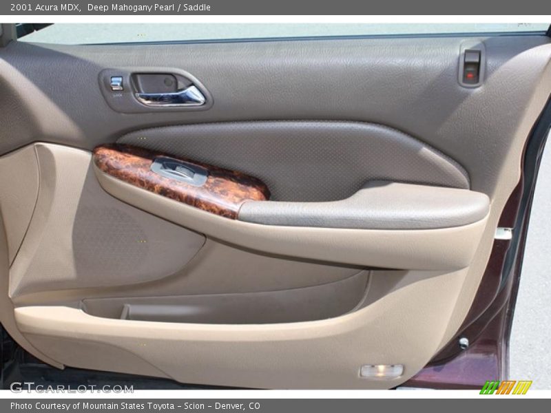 Deep Mahogany Pearl / Saddle 2001 Acura MDX