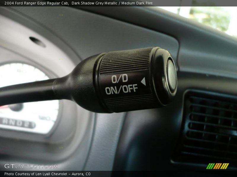 Dark Shadow Grey Metallic / Medium Dark Flint 2004 Ford Ranger Edge Regular Cab