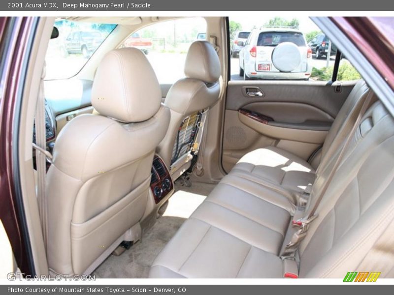 Deep Mahogany Pearl / Saddle 2001 Acura MDX