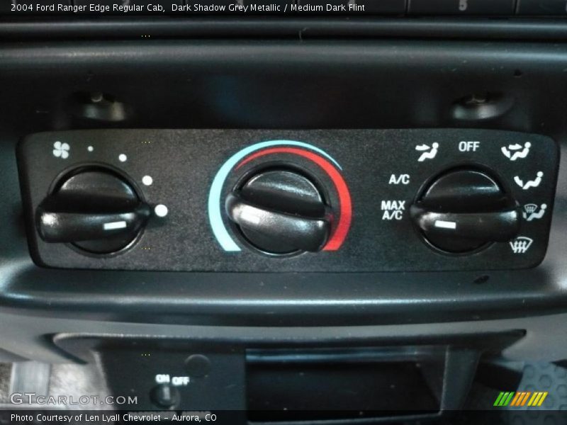 Dark Shadow Grey Metallic / Medium Dark Flint 2004 Ford Ranger Edge Regular Cab