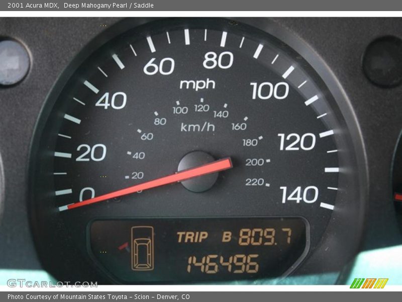 Deep Mahogany Pearl / Saddle 2001 Acura MDX