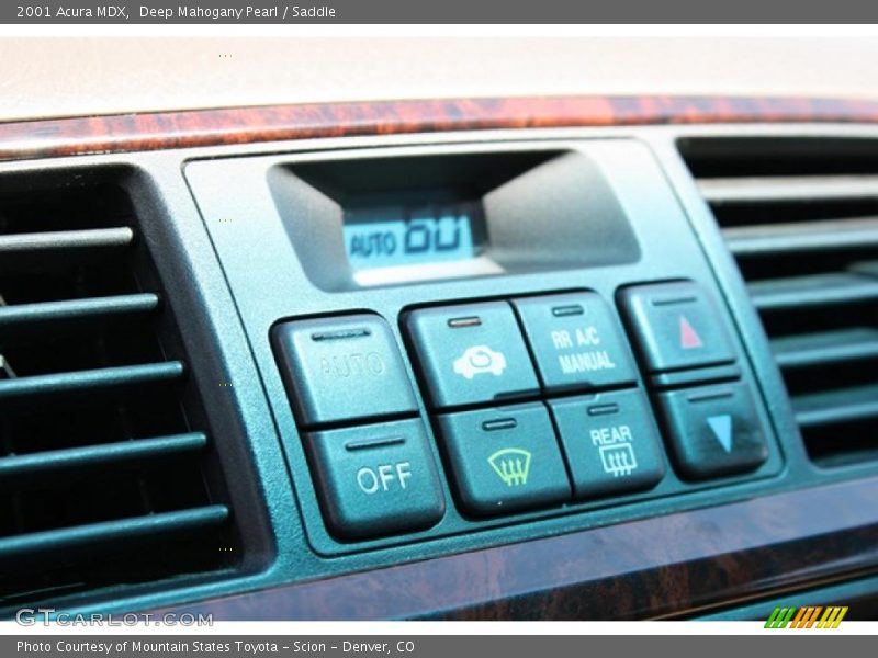 Deep Mahogany Pearl / Saddle 2001 Acura MDX
