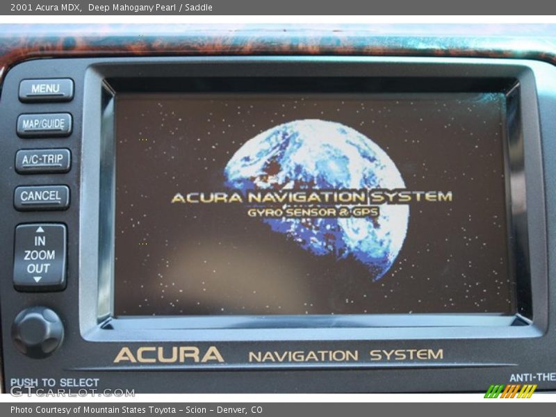 Deep Mahogany Pearl / Saddle 2001 Acura MDX