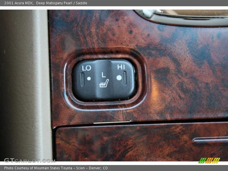 Deep Mahogany Pearl / Saddle 2001 Acura MDX