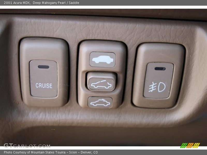 Deep Mahogany Pearl / Saddle 2001 Acura MDX