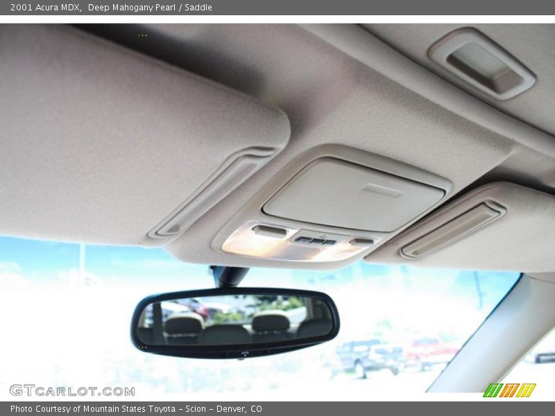 Deep Mahogany Pearl / Saddle 2001 Acura MDX
