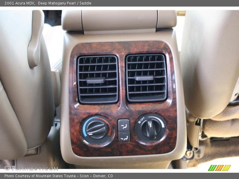 Deep Mahogany Pearl / Saddle 2001 Acura MDX