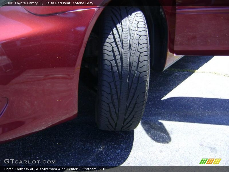 Salsa Red Pearl / Stone Gray 2006 Toyota Camry LE