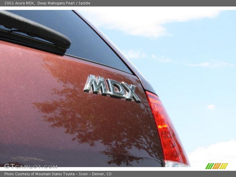Deep Mahogany Pearl / Saddle 2001 Acura MDX