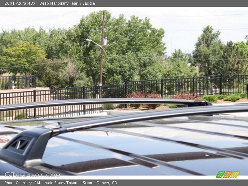 Deep Mahogany Pearl / Saddle 2001 Acura MDX