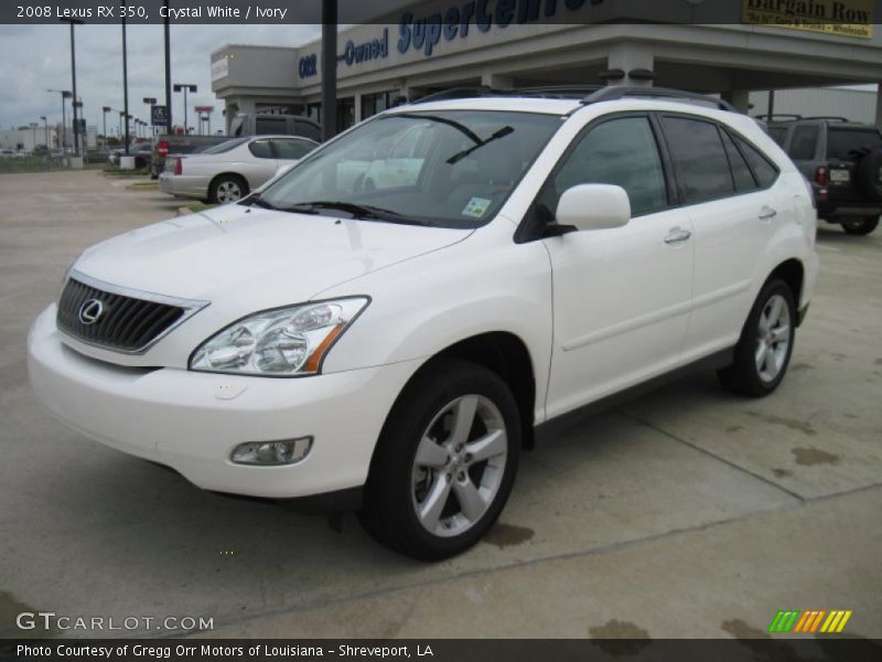 Crystal White / Ivory 2008 Lexus RX 350
