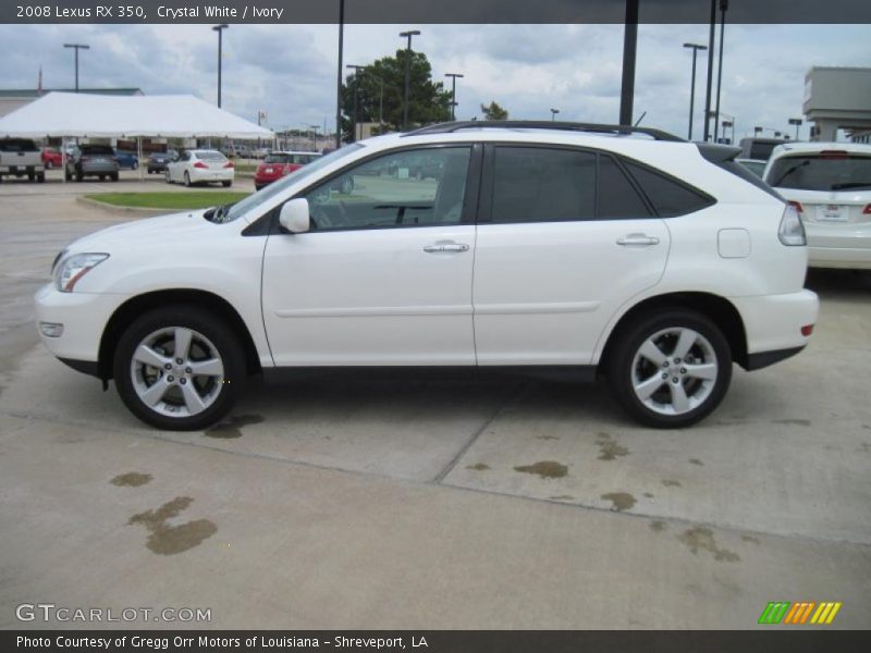 Crystal White / Ivory 2008 Lexus RX 350