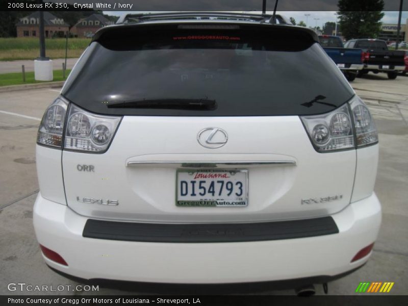 Crystal White / Ivory 2008 Lexus RX 350