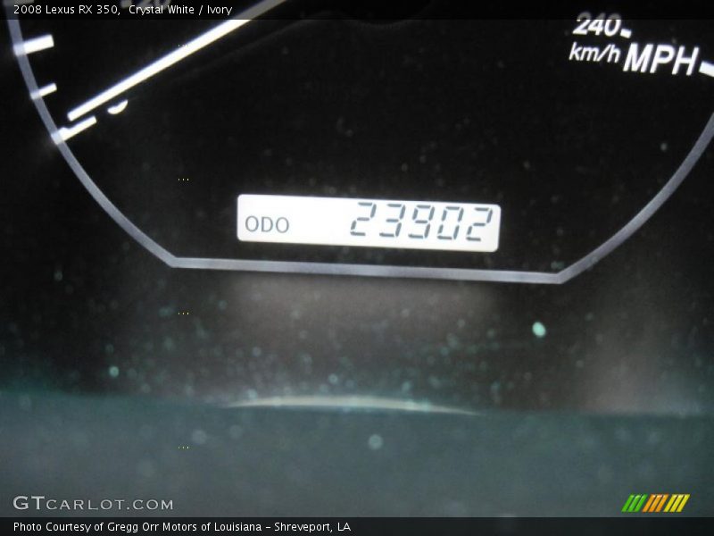 Crystal White / Ivory 2008 Lexus RX 350