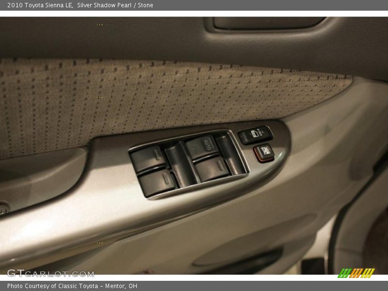 Silver Shadow Pearl / Stone 2010 Toyota Sienna LE
