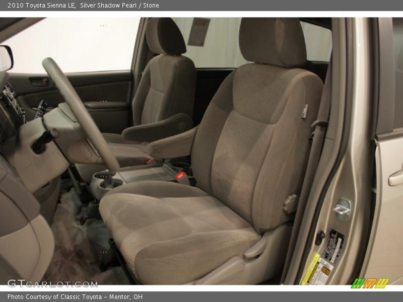 Silver Shadow Pearl / Stone 2010 Toyota Sienna LE