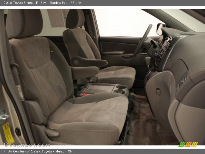 Silver Shadow Pearl / Stone 2010 Toyota Sienna LE