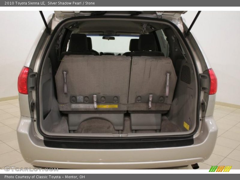 Silver Shadow Pearl / Stone 2010 Toyota Sienna LE