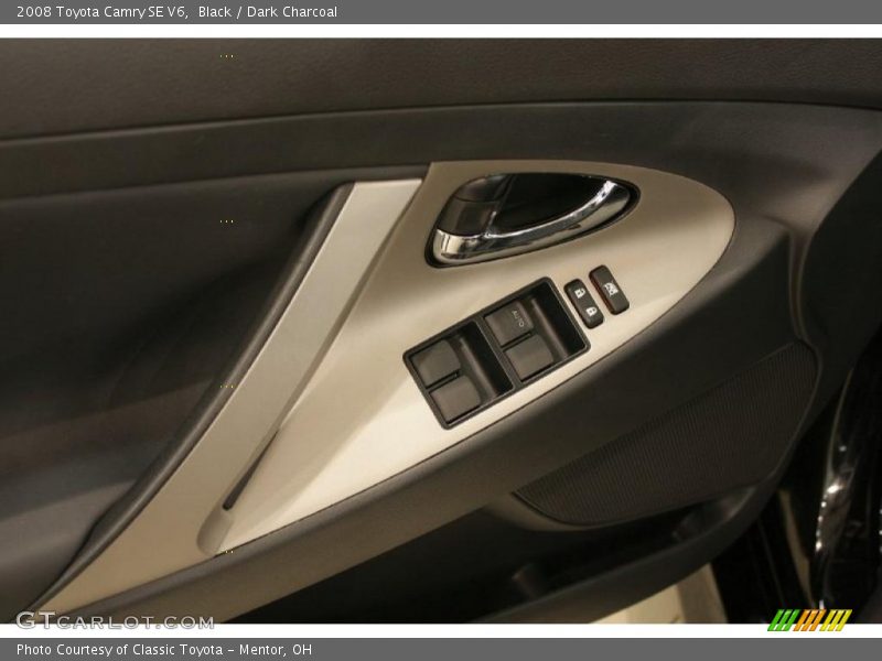 Black / Dark Charcoal 2008 Toyota Camry SE V6