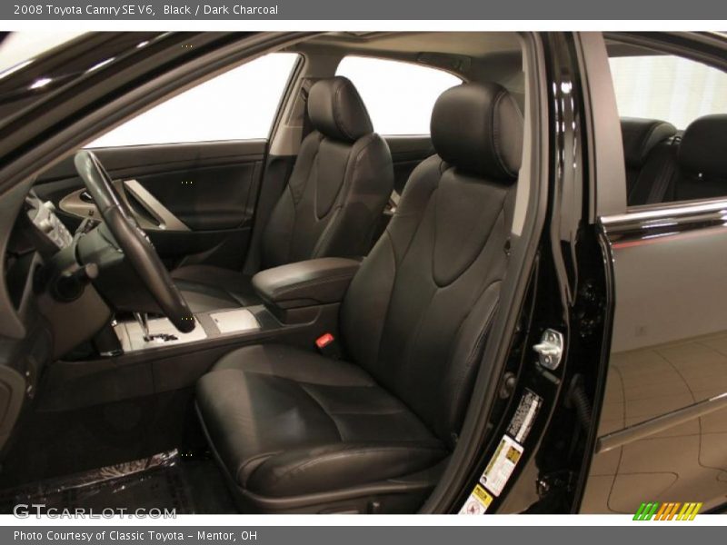 Black / Dark Charcoal 2008 Toyota Camry SE V6