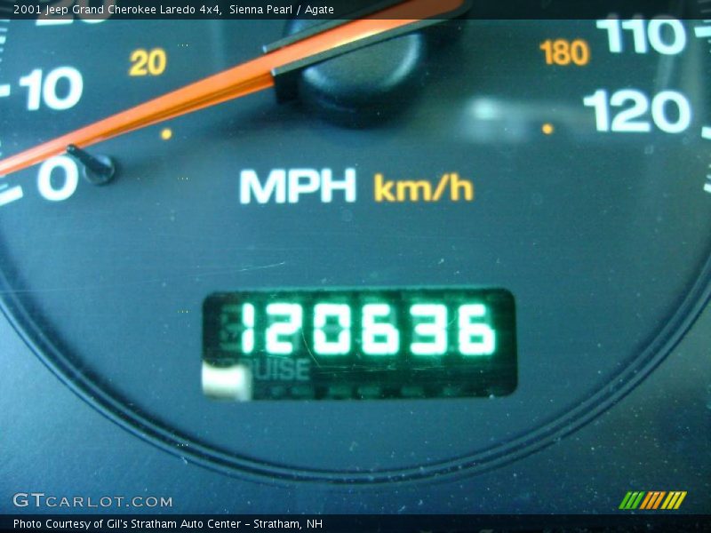 Sienna Pearl / Agate 2001 Jeep Grand Cherokee Laredo 4x4