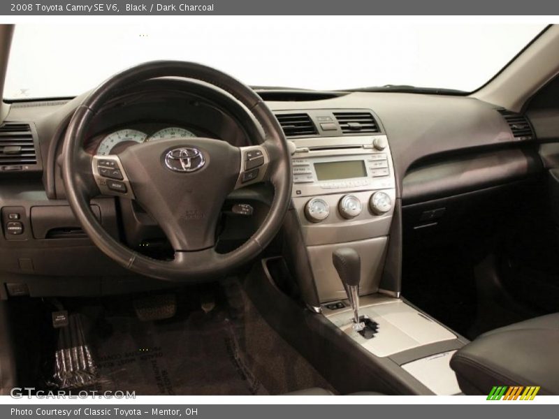 Black / Dark Charcoal 2008 Toyota Camry SE V6