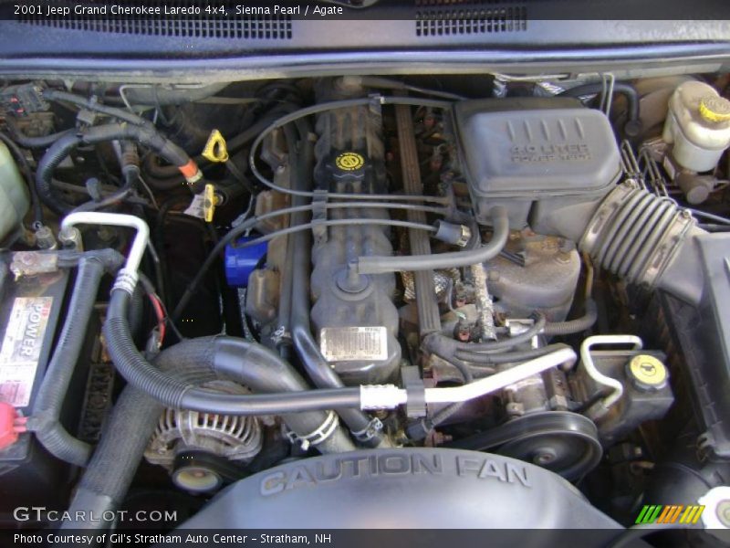Sienna Pearl / Agate 2001 Jeep Grand Cherokee Laredo 4x4