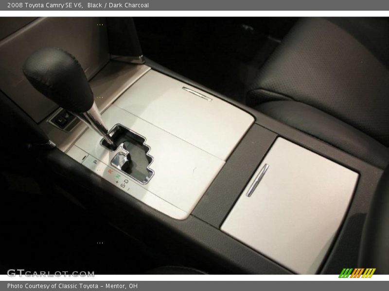 Black / Dark Charcoal 2008 Toyota Camry SE V6