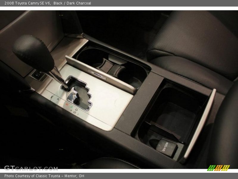 Black / Dark Charcoal 2008 Toyota Camry SE V6