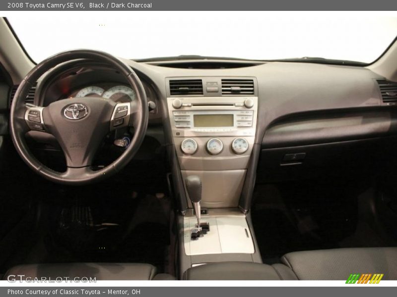Black / Dark Charcoal 2008 Toyota Camry SE V6