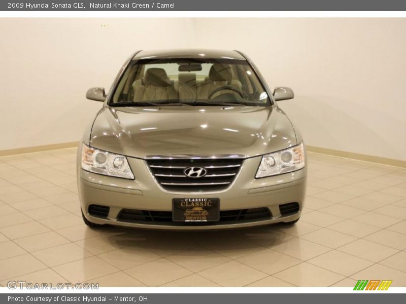 Natural Khaki Green / Camel 2009 Hyundai Sonata GLS