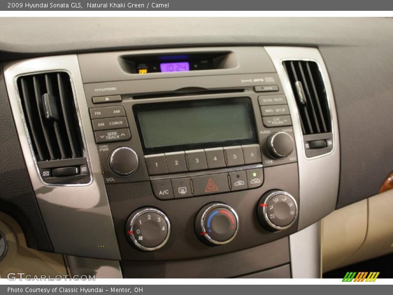 Natural Khaki Green / Camel 2009 Hyundai Sonata GLS