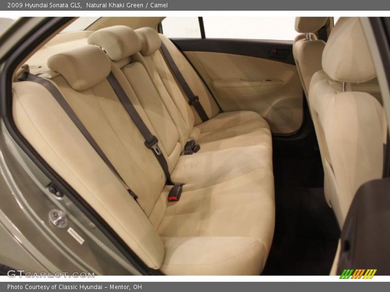 Natural Khaki Green / Camel 2009 Hyundai Sonata GLS