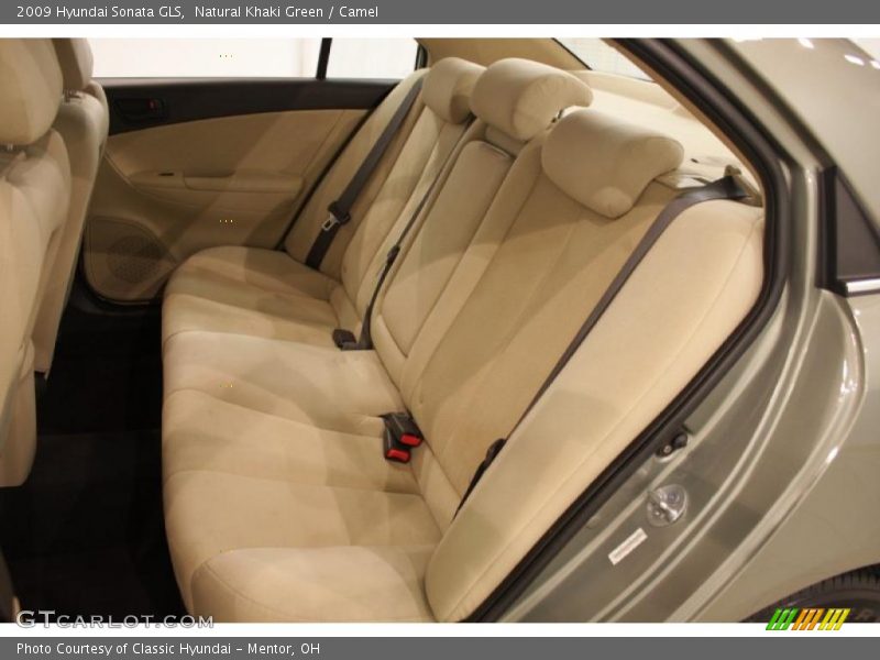 Natural Khaki Green / Camel 2009 Hyundai Sonata GLS