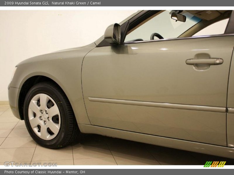 Natural Khaki Green / Camel 2009 Hyundai Sonata GLS
